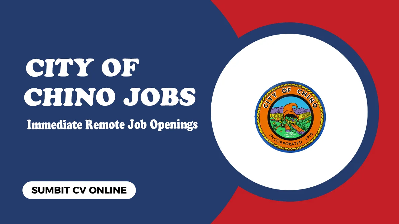 City Of Chino Jobs City Of Chino Jobs