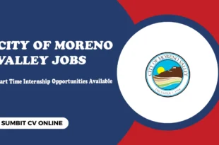 City Of Moreno Valley Jobs